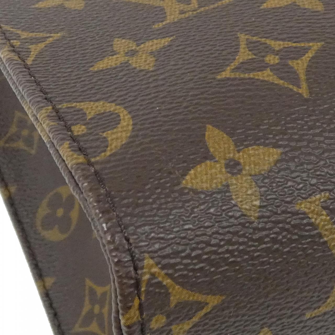 LOUIS VUITTON OnTheGo P01900 Bag Monogram 黑色 Monogram 中古品A - 縮圖 3