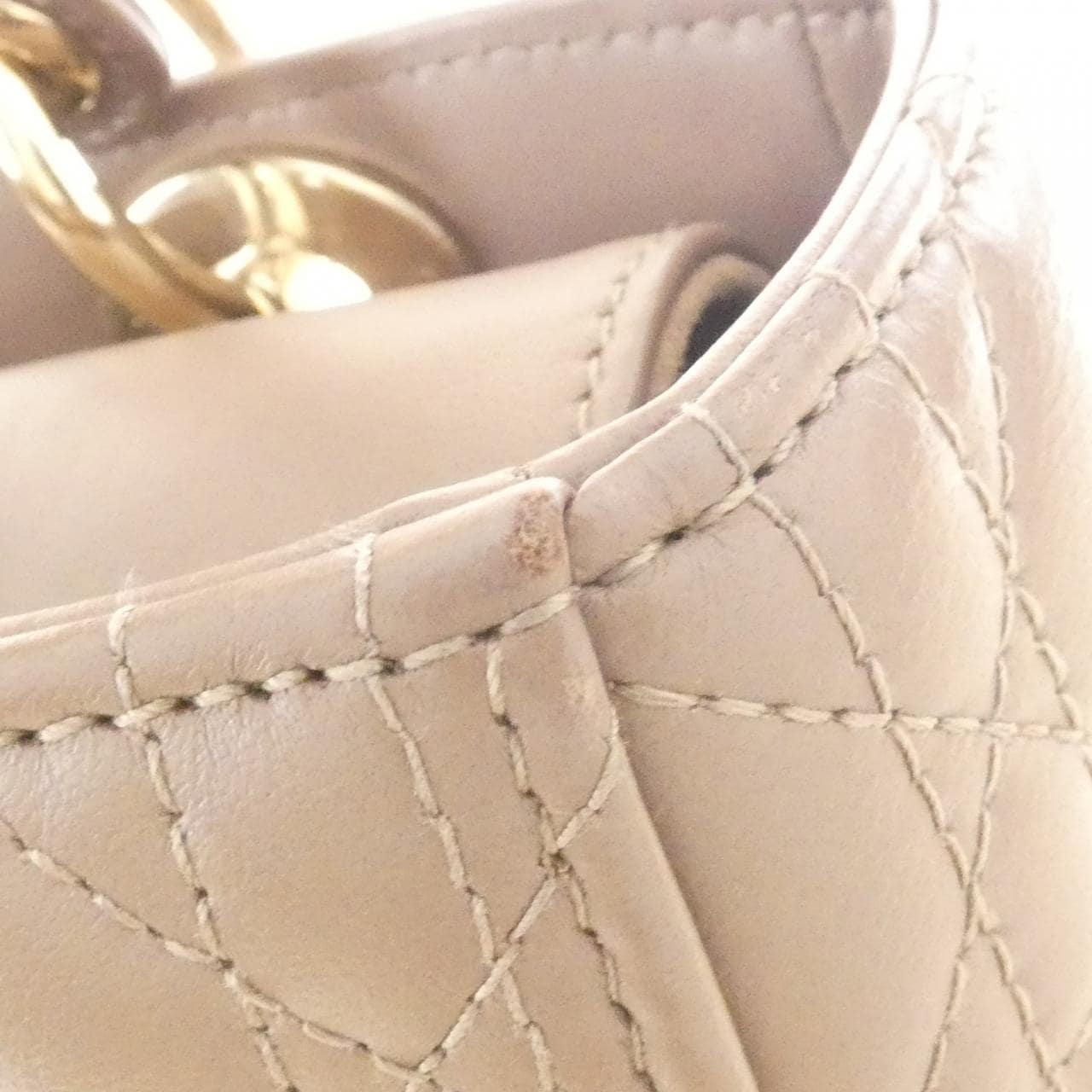 DIOR Lady Dior M0565OCEA Bag Lambskin Black Lambskin - Thumbnail 4