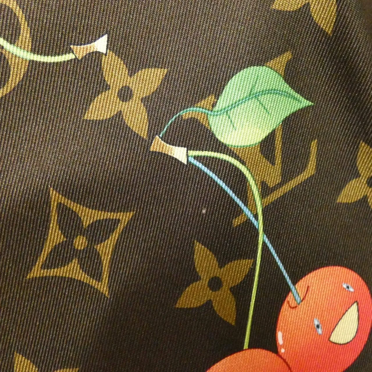 LOUIS VUITTON M71962 Scarf Monogram 黑色 Monogram 中古品A - 縮圖 3