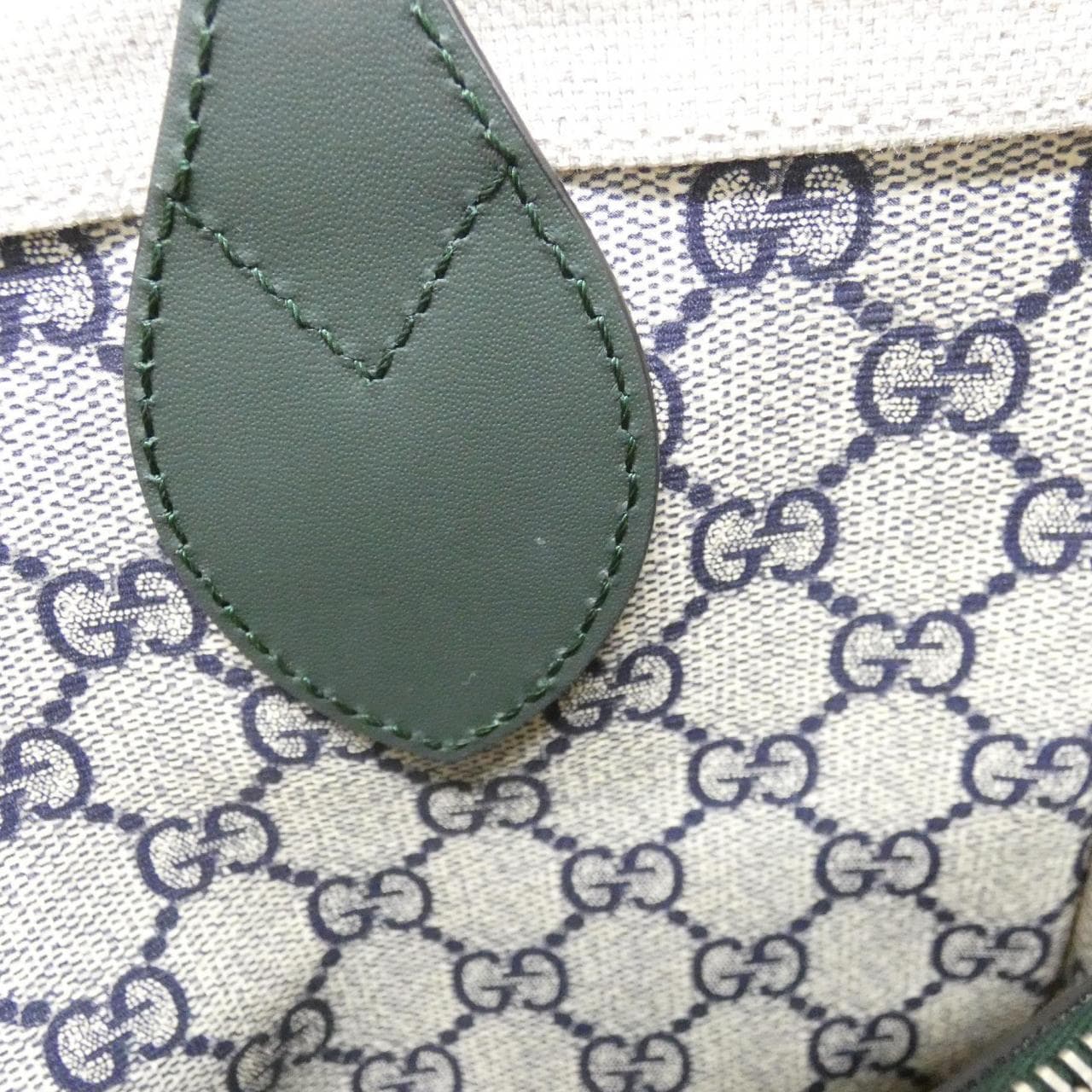 GUCCI 772144 FACUL Bag Canvas 黑色 帆布 中古品A - 縮圖 5