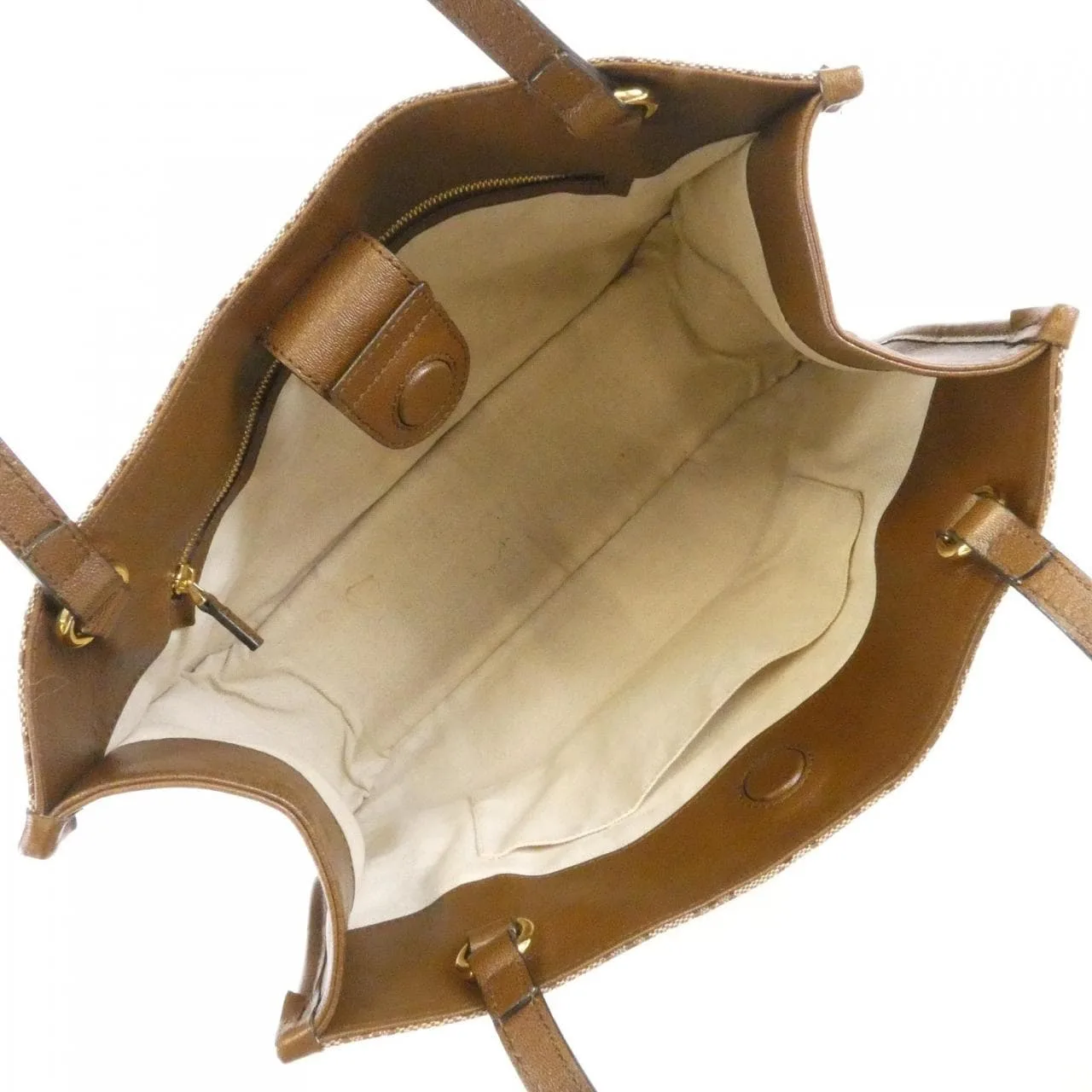 GUCCI Horsebit 1955 623694 GY5OG Handbag Canvas Black Canvas Rank B - Thumbnail 7