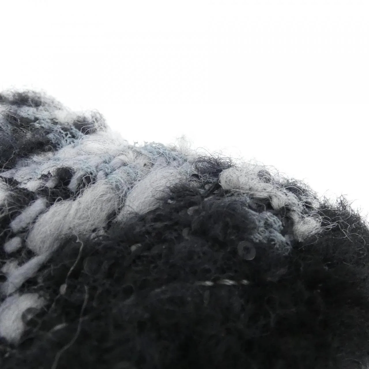 CHANEL AS5687 Shoulder Tweed Black Tweed Rank A - Thumbnail 3