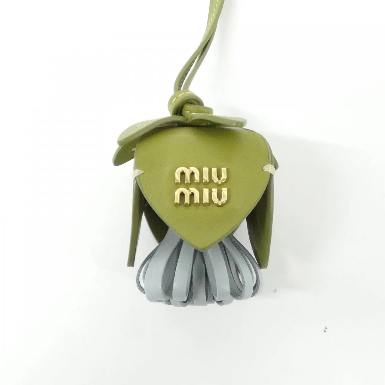 MIU MIU 5TL498 Key Case 黑色 中古品A - 縮圖 2