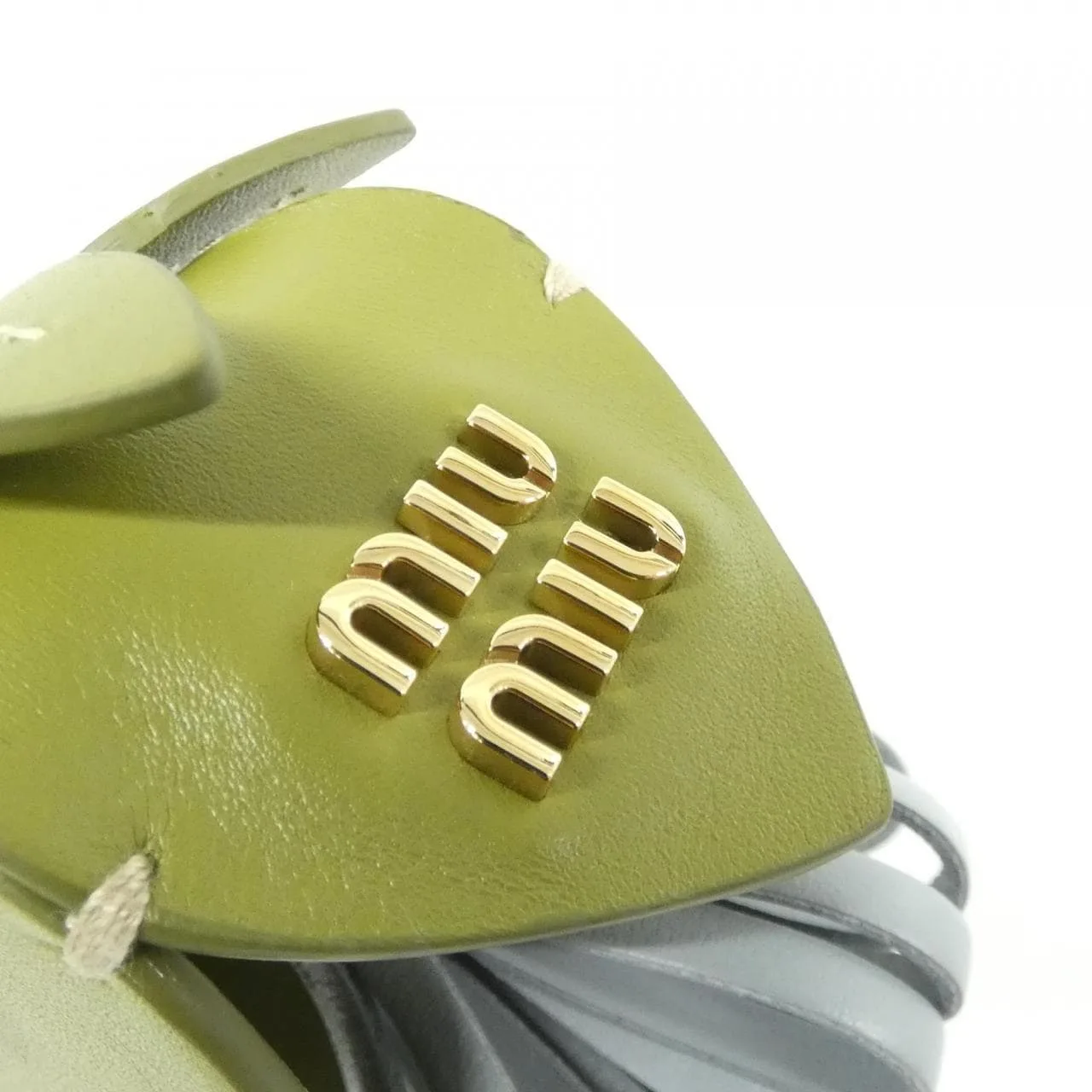 MIU MIU 5TL498 Key Case 黑色 中古品A - 縮圖 4