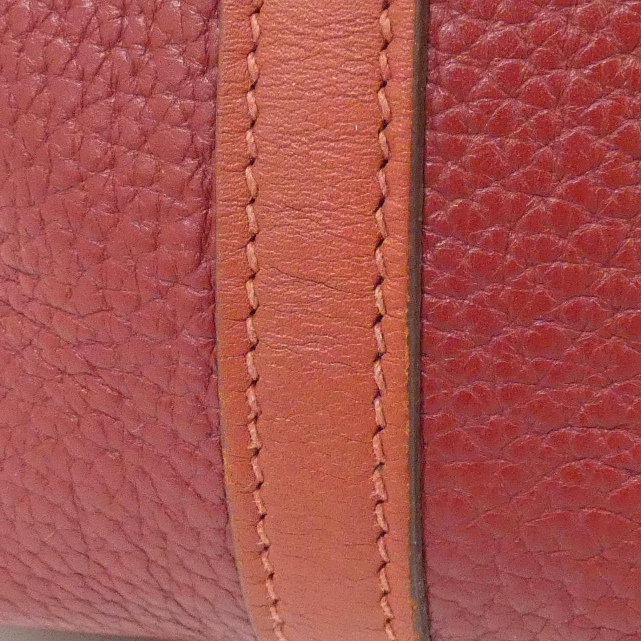 HERMES HERMÈS Picotin 068680CK Bag Clemence Rouge Clemence Leather - Thumbnail 6