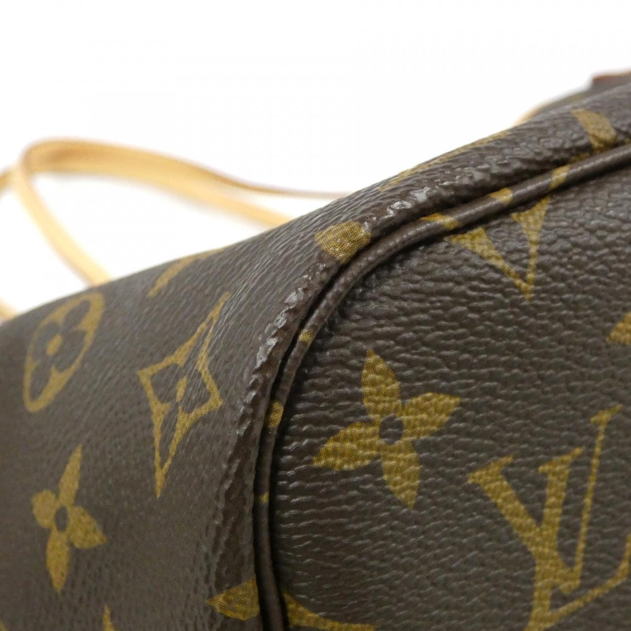 LOUIS VUITTON Neverfull M40995 Bag Monogram 黑色 Monogram 中古品A - 縮圖 2