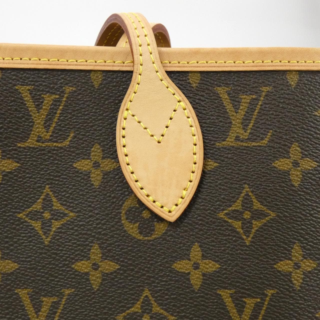 LOUIS VUITTON Neverfull M40995 Bag Monogram 黑色 Monogram 中古品A - 縮圖 3