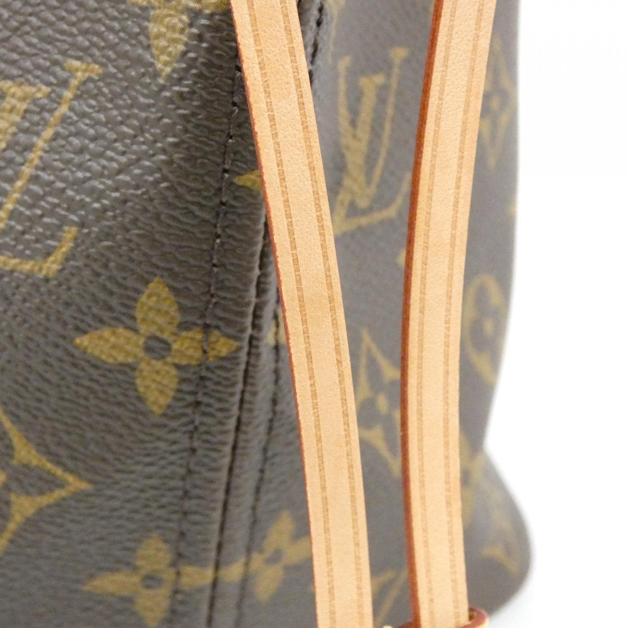 LOUIS VUITTON Neverfull M40995 Bag Monogram 黑色 Monogram 中古品A - 縮圖 4