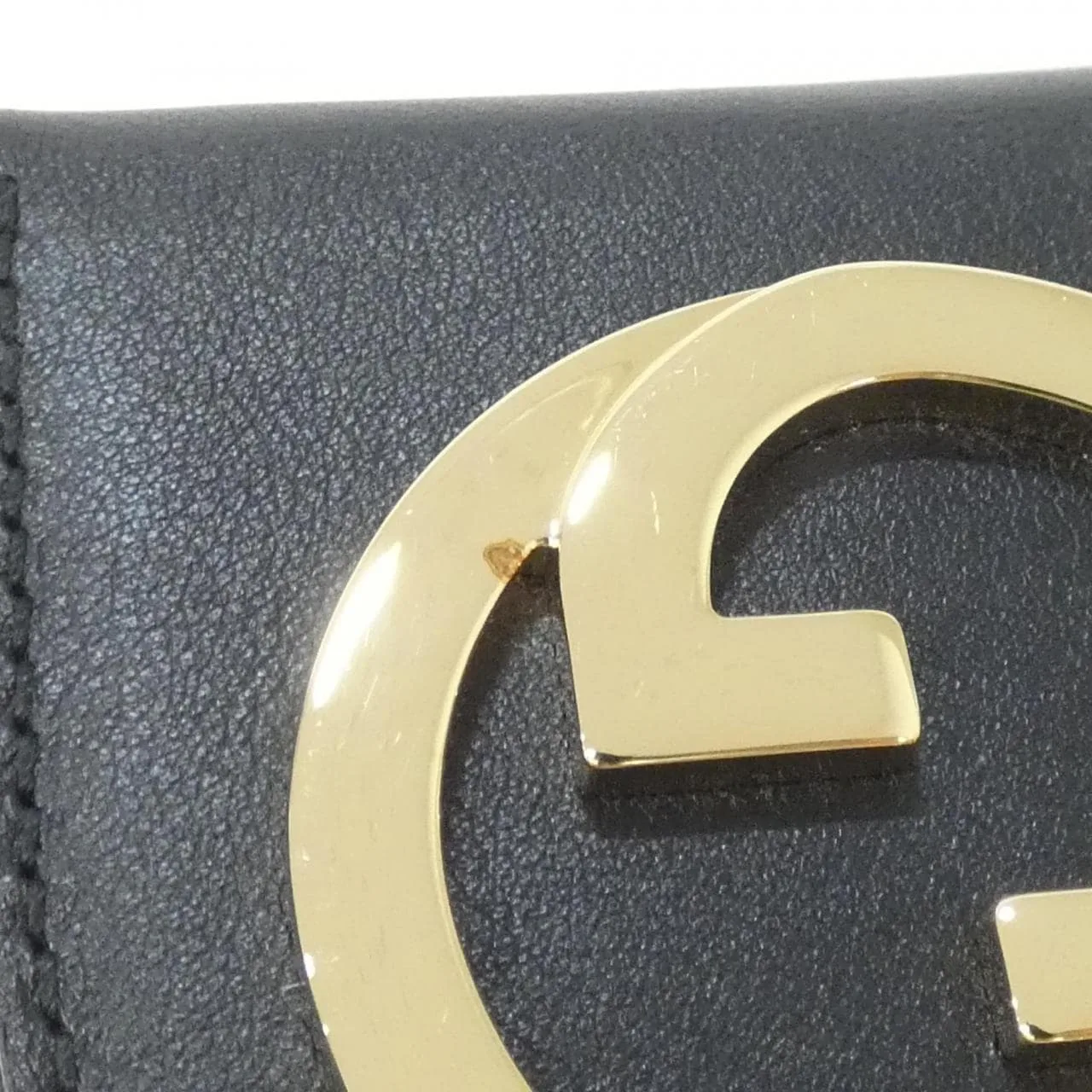 GUCCI 698624 Coin Case Leather Black Leather Rank A - Thumbnail 4