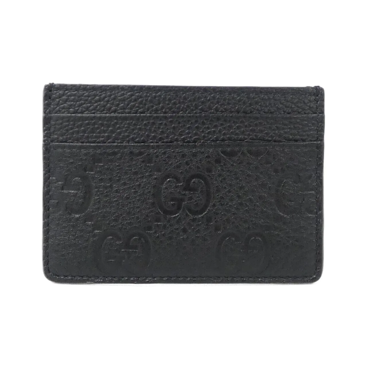 GUCCI 815883 AAEEM Card Case Leather