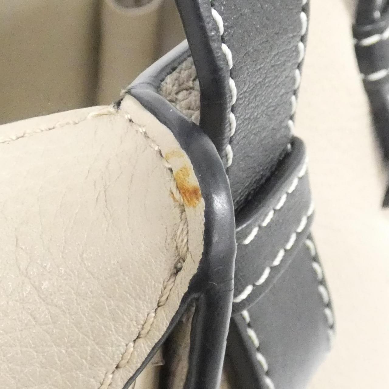 LOEWE Hammock 387 97 S35 Shoulder Bag Black Rank A - Thumbnail 6