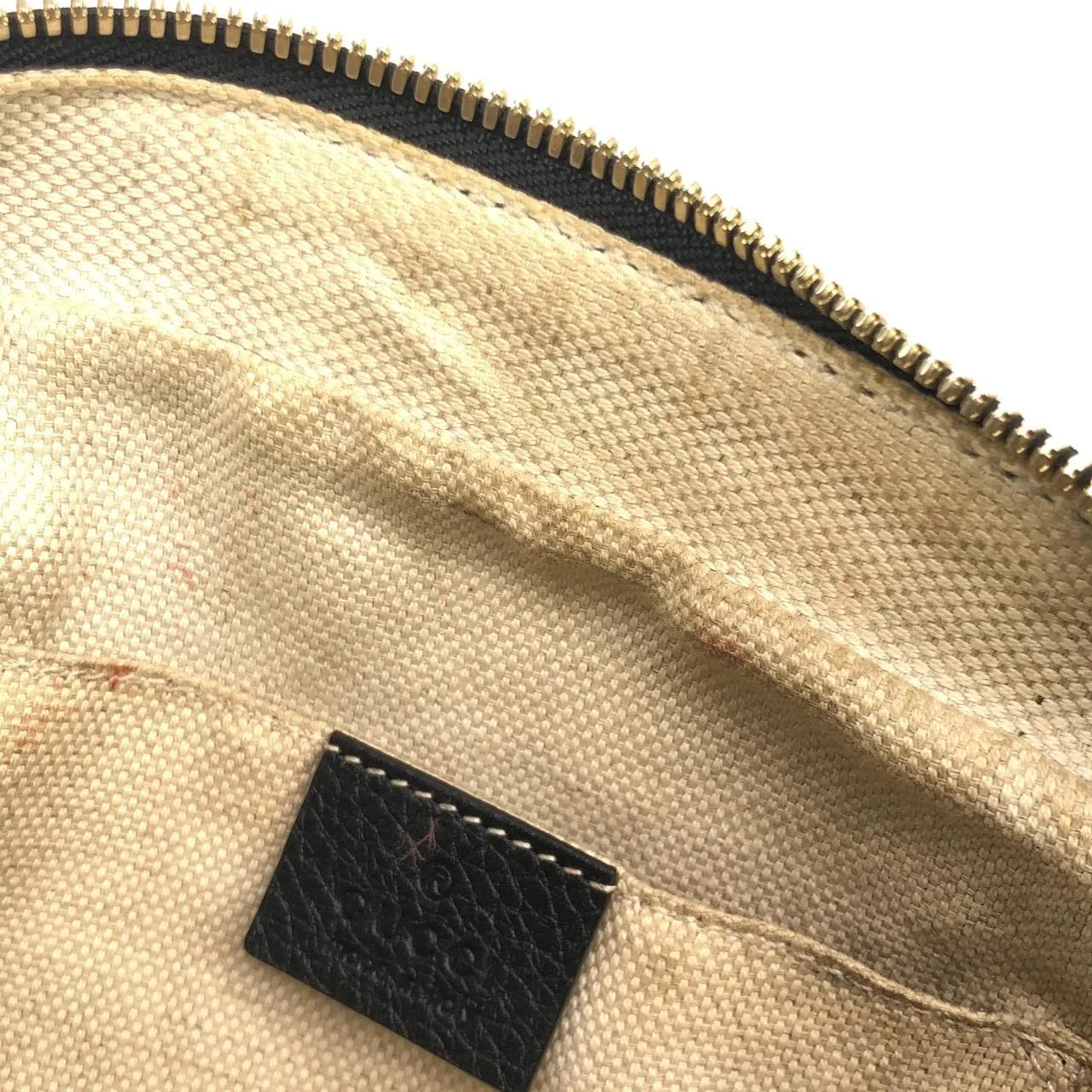 GUCCI Soho 308364 A7M0G Shoulder Leather Black Leather - Thumbnail 10