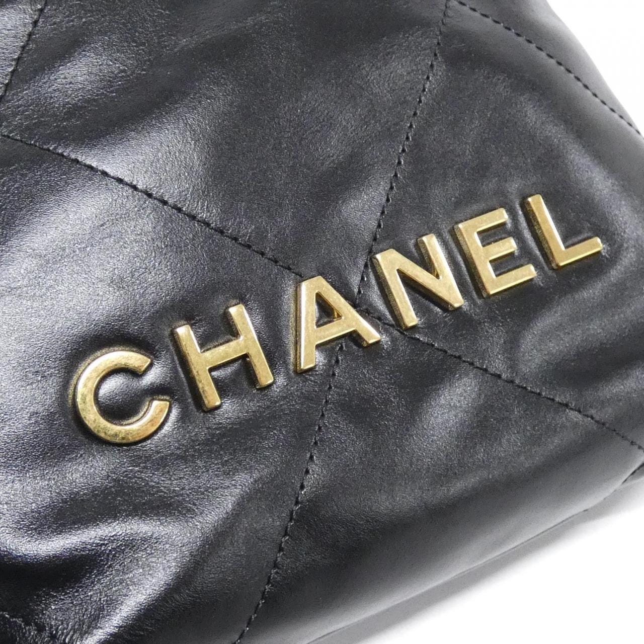 CHANEL Chanel 22 AS3980 Bag 黑色 中古品A - 縮圖 4
