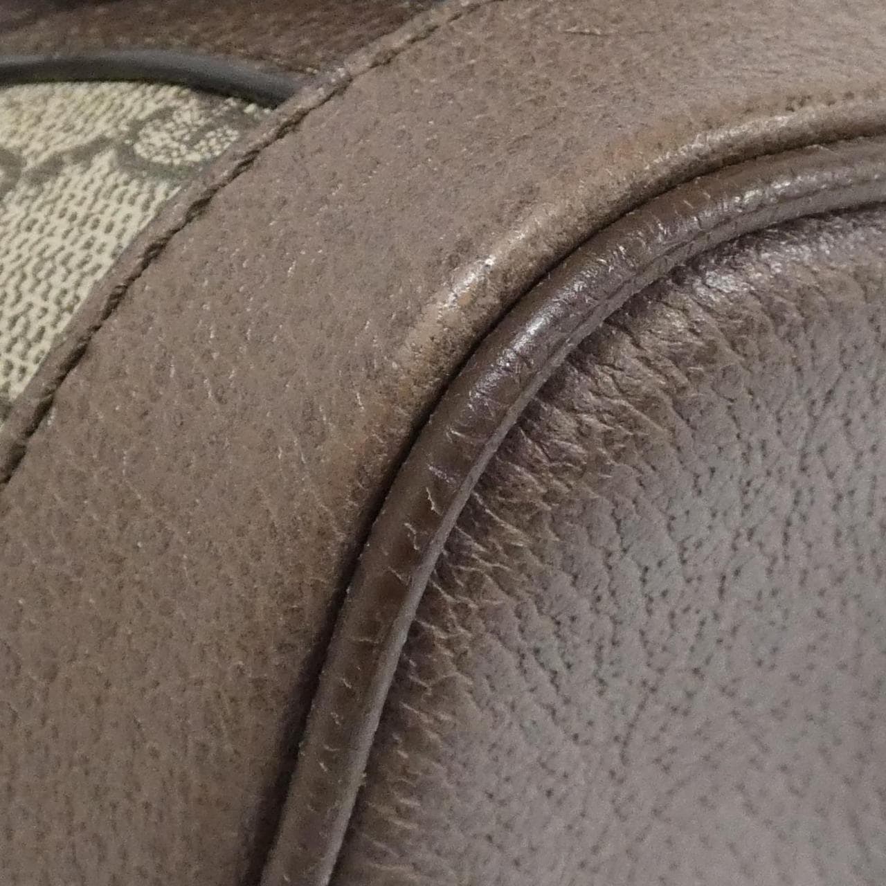 GUCCI Ophidia 547965 9U8BT Backpack Canvas 黑色 帆布 中古品A - 縮圖 3