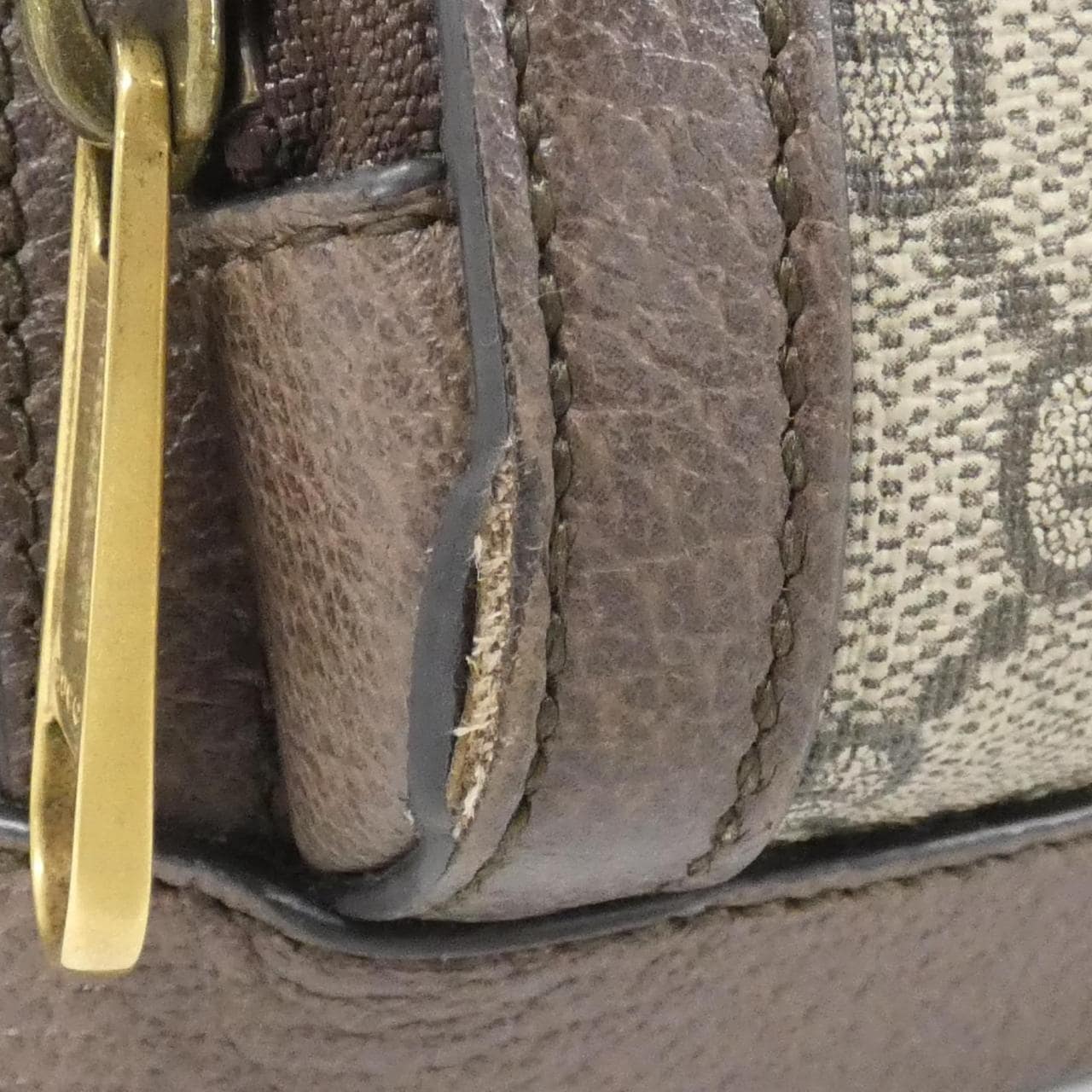 GUCCI Ophidia 547965 9U8BT Backpack Canvas 黑色 帆布 中古品A - 縮圖 5