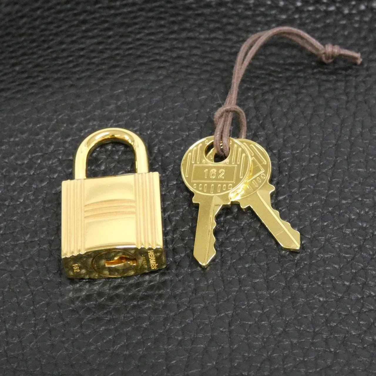 HERMES Picotin 060991CC Handbag Clemence Black Clemence Leather Rank A - Thumbnail 5