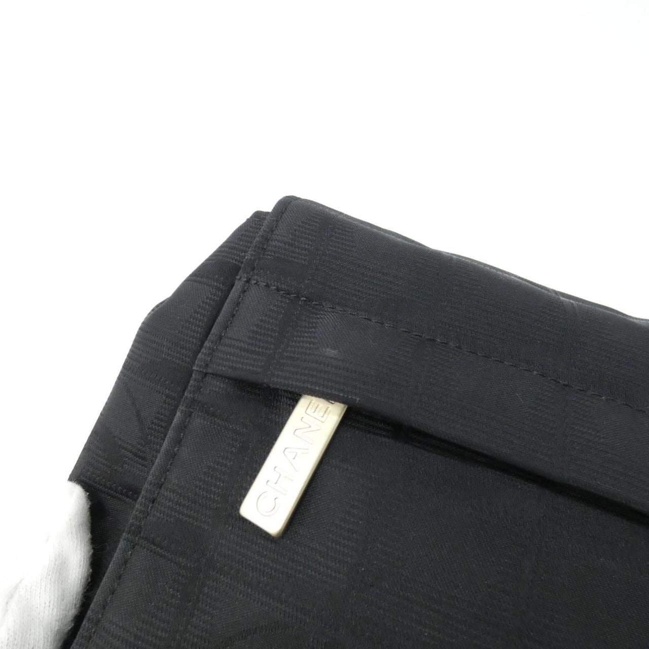 CHANEL 29346 Belt Nylon Black Nylon - Thumbnail 4