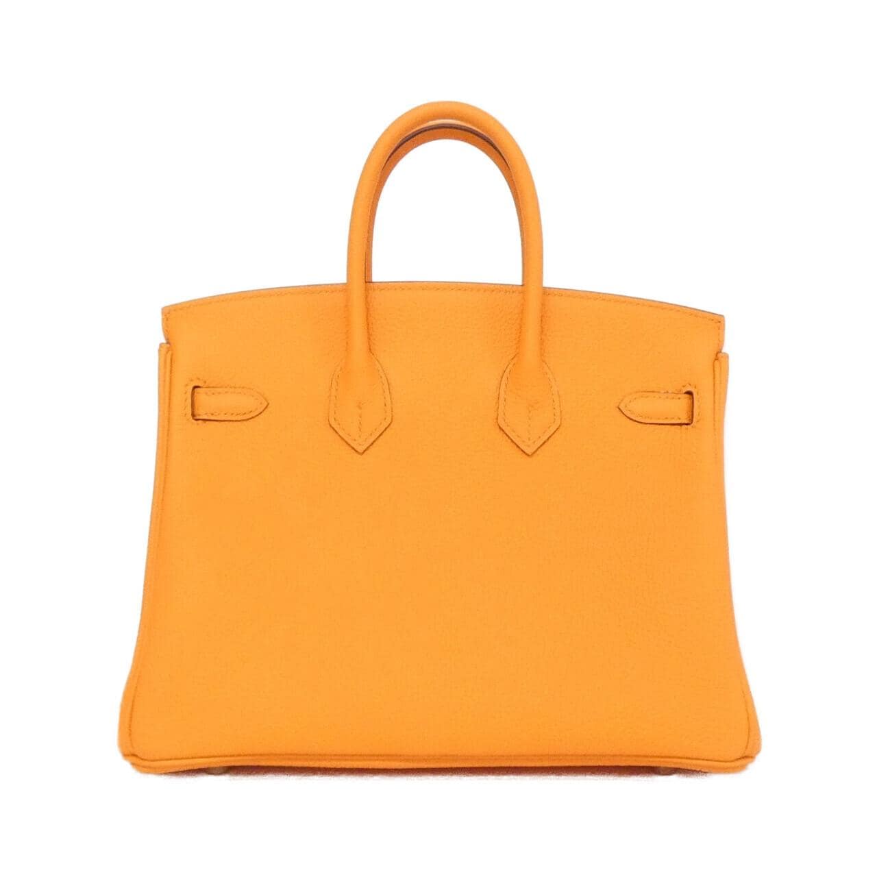 HERMES HERMÈS Birkin 041344CK Bag Togo Orange Togo Leather - Thumbnail 2