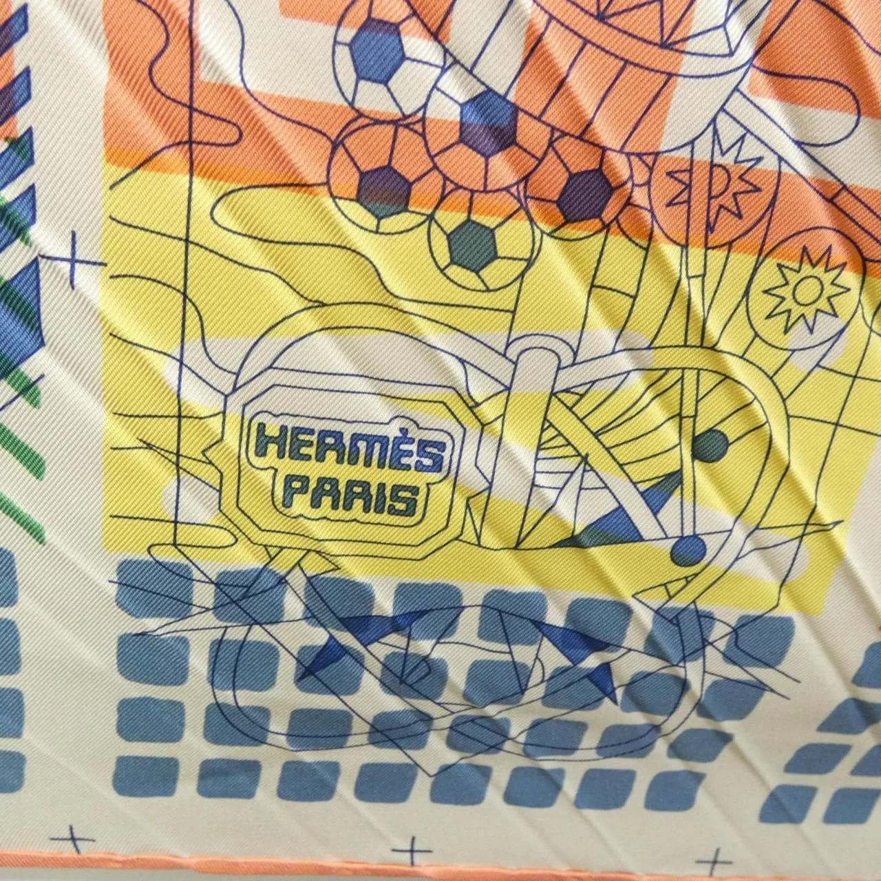 HERMES 164127S Scarf Black Rank A - Thumbnail 2