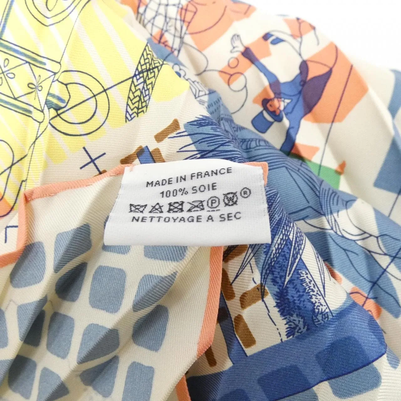 HERMES 164127S Scarf Black Rank A - Thumbnail 3