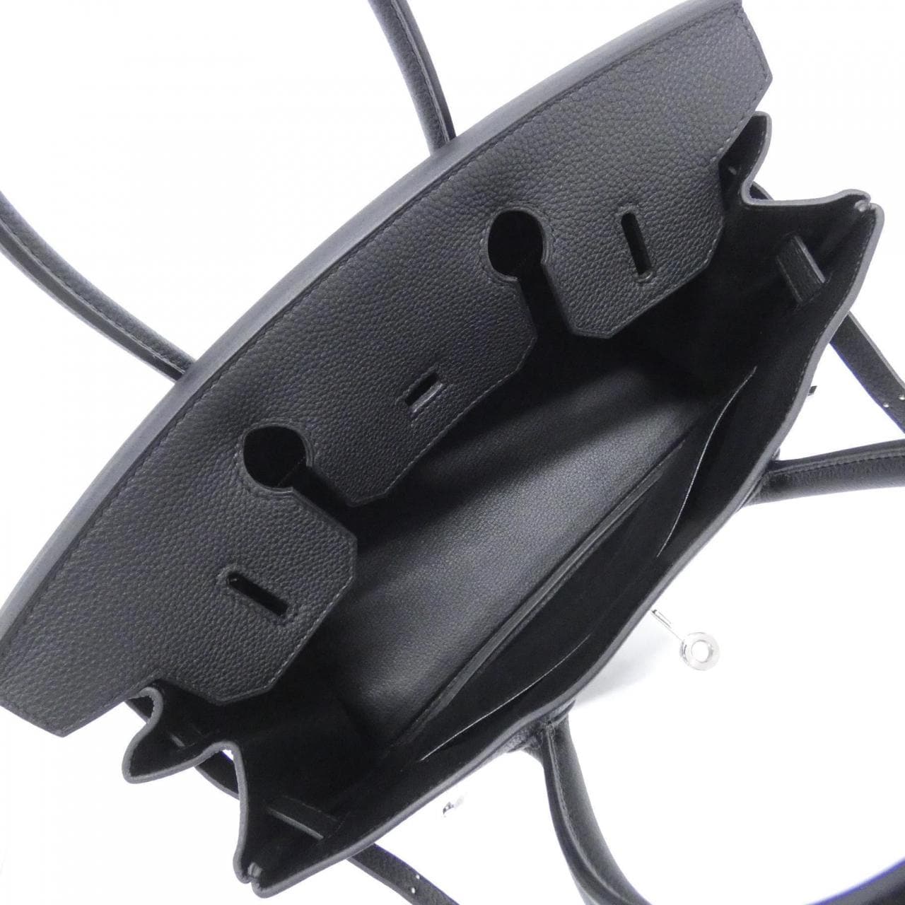 HERMES HERMÈS Birkin 030520CK Bag Togo Black Togo Leather - Thumbnail 6