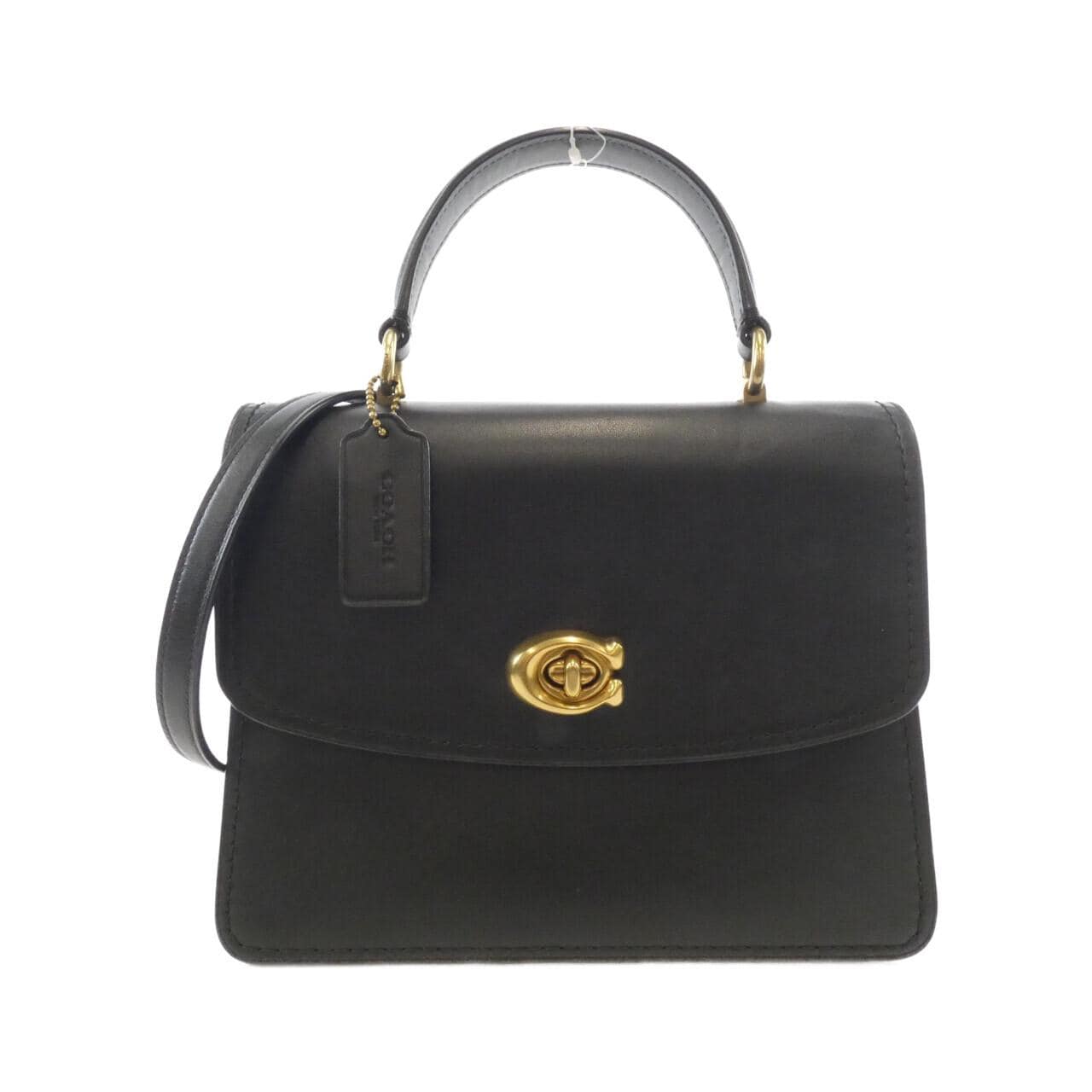 COACH 52664 Bag Leather Black