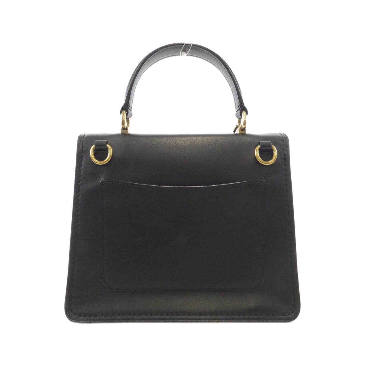 COACH 52664 Bag Leather 黑色 皮革 - 縮圖 2