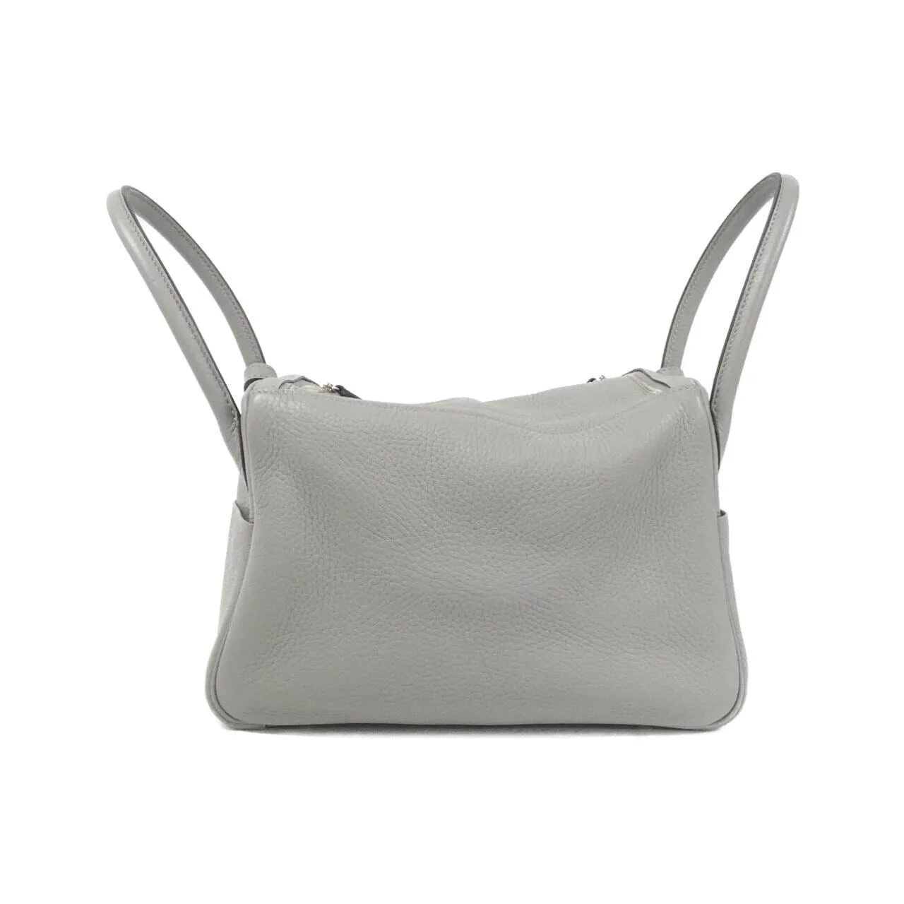 HERMES Lindy 073428CK Shoulder Clemence Black Clemence Leather Rank A - Thumbnail 2