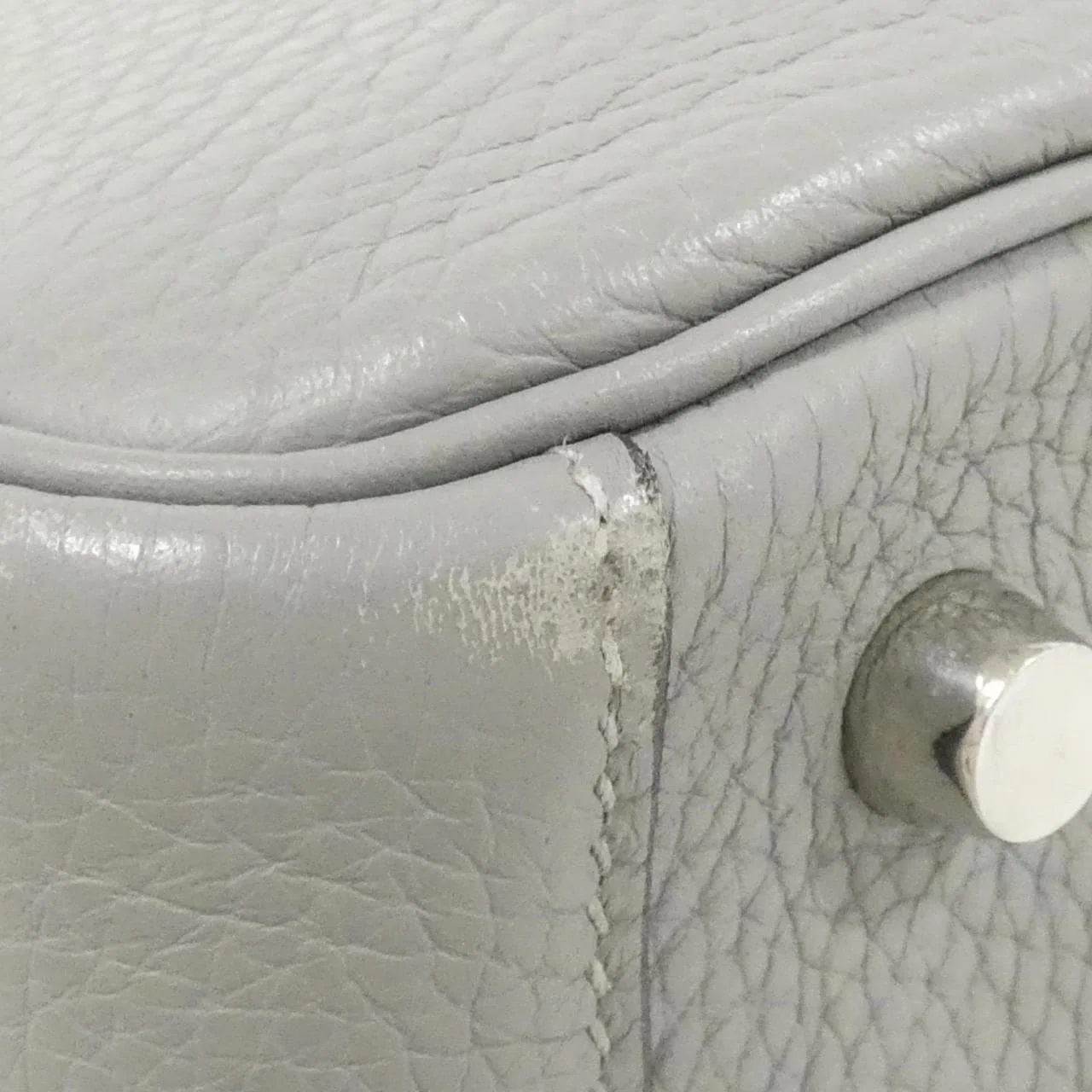 HERMES Lindy 073428CK Shoulder Clemence Black Clemence Leather Rank A - Thumbnail 3