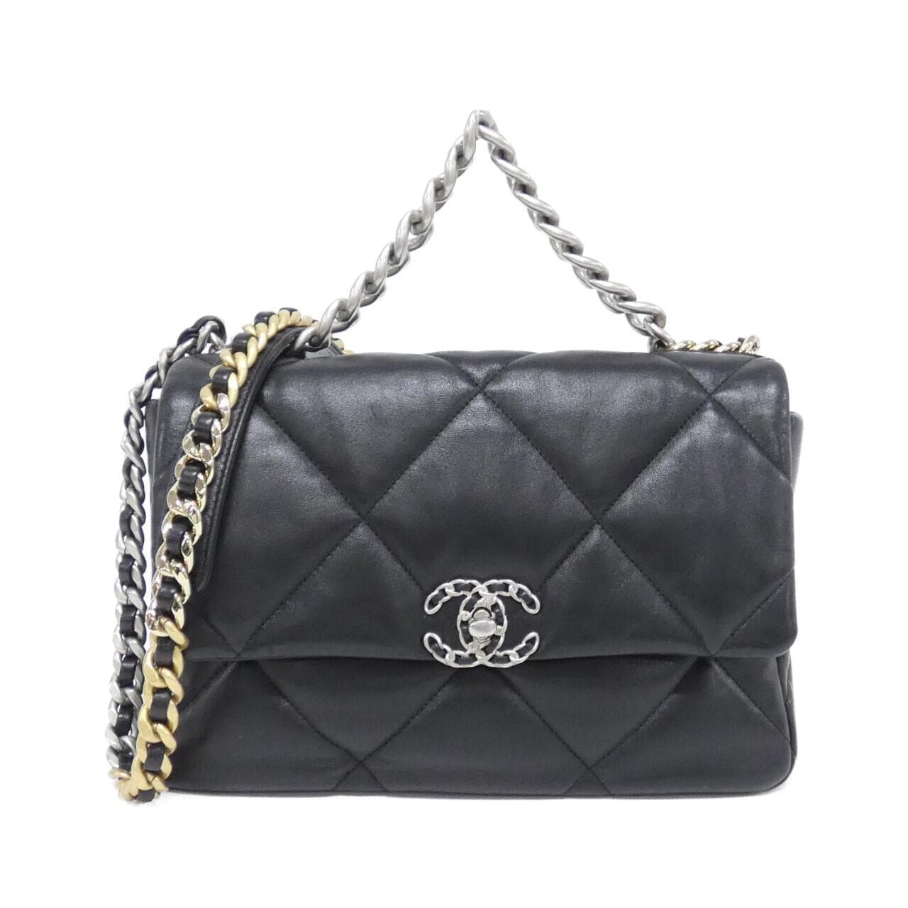 CHANEL Chanel 19 AS1161 Shoulder Bag Lambskin