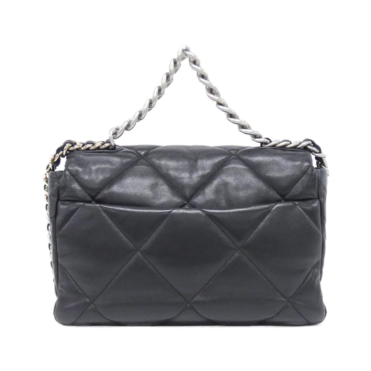 CHANEL Chanel 19 AS1161 Shoulder Bag Lambskin 黑色 羊皮 中古品A - 縮圖 2