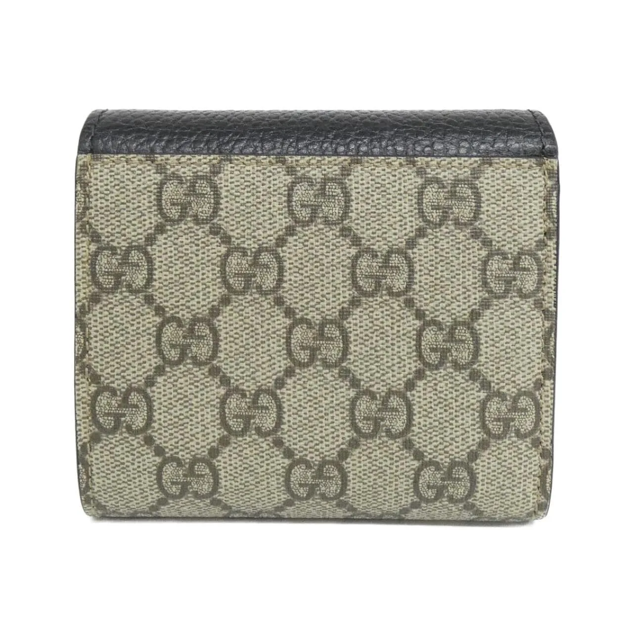 GUCCI 598587 17WAG Wallet Canvas 黑色 帆布 中古品A - 縮圖 2