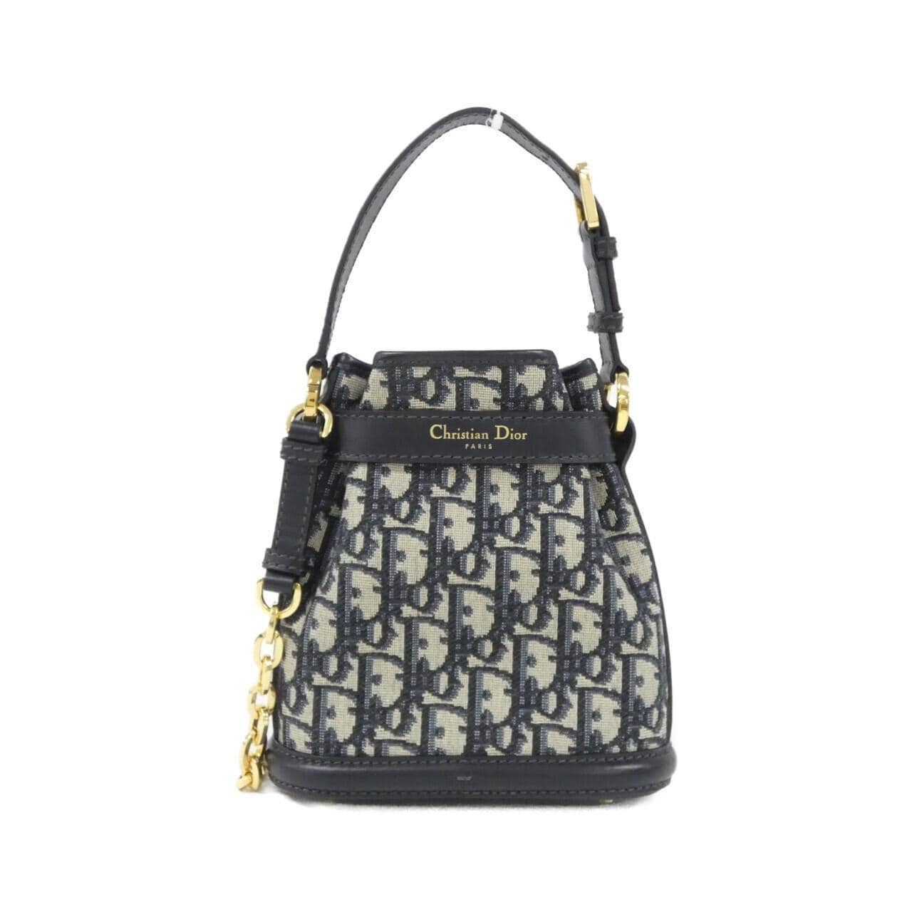 DIOR M2272UTZQ Shoulder Bag Canvas Black Canvas Rank A - Thumbnail 2