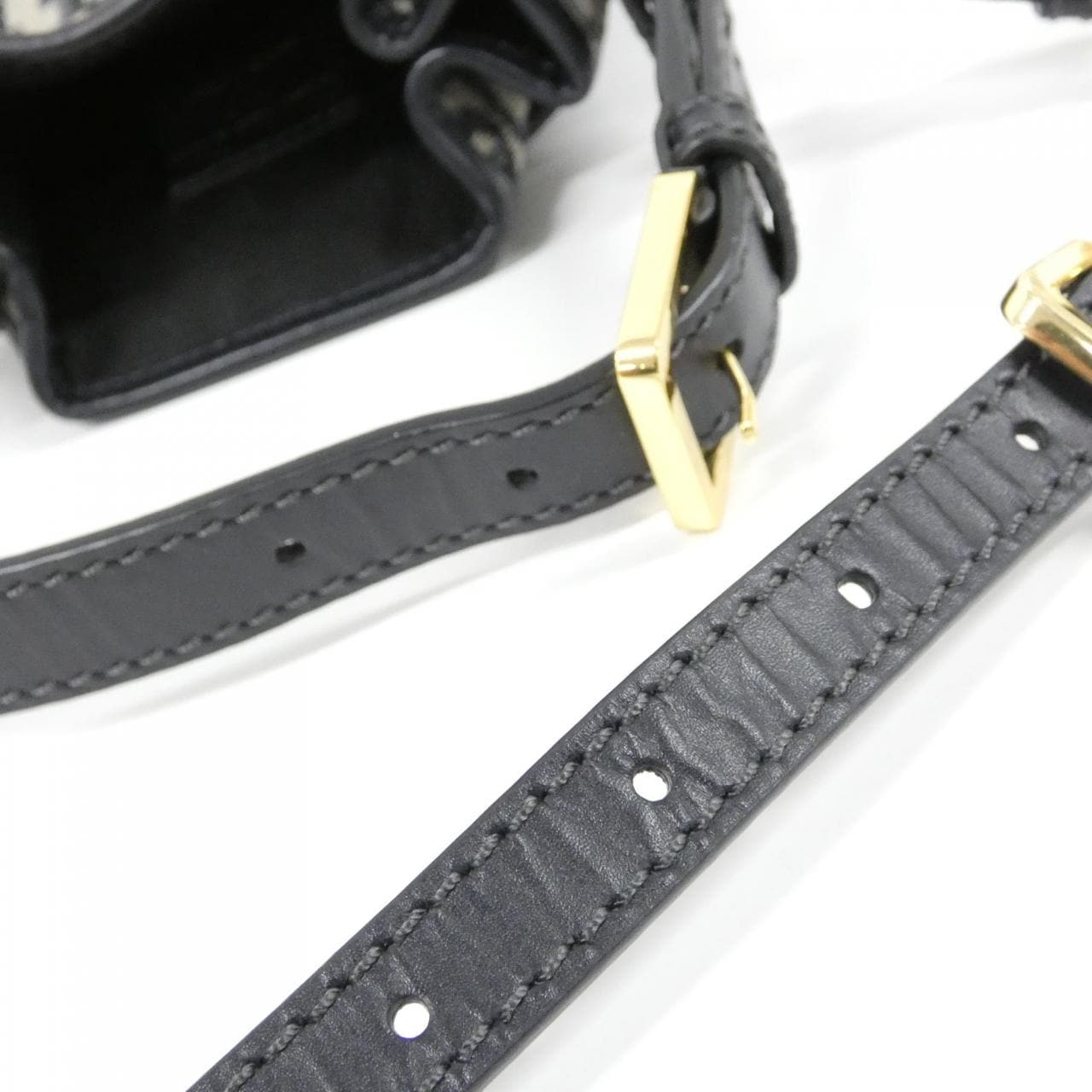 DIOR M2272UTZQ Shoulder Bag Canvas Black Canvas Rank A - Thumbnail 7