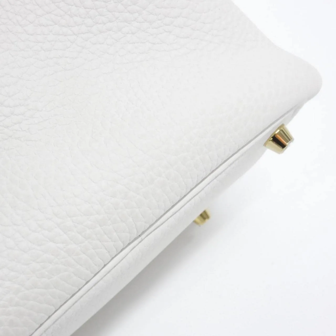 HERMES Picotin 056289CC Handbag Clemence 黑色 Clemence 皮 中古品A - 縮圖 3