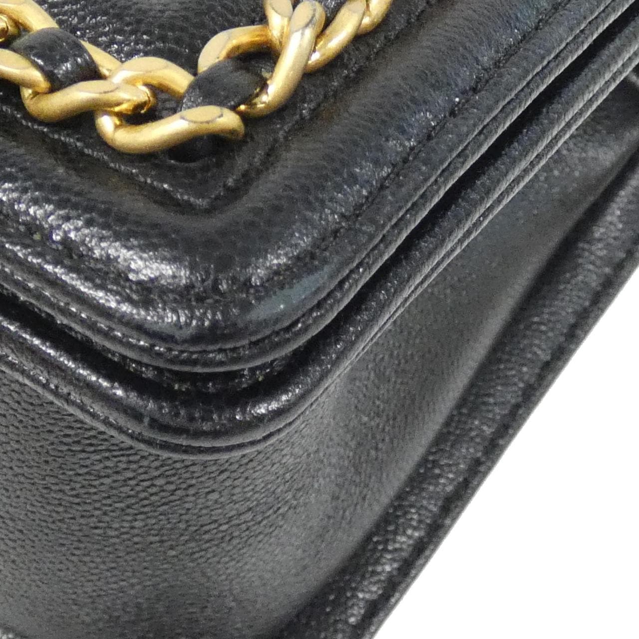 CHANEL Boy Chanel 67086 Shoulder Bag Grained Calfskin Black Grained Calfskin - Thumbnail 3