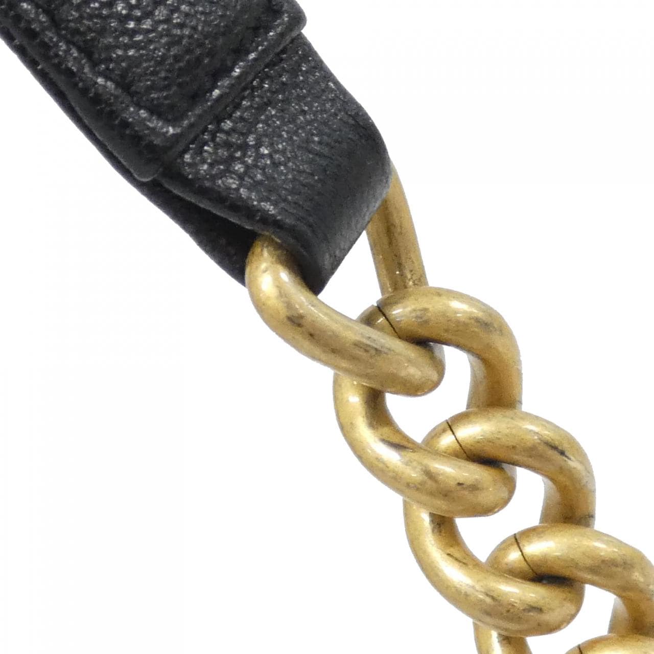 CHANEL Boy Chanel 67086 Shoulder Bag Grained Calfskin Black Grained Calfskin - Thumbnail 7