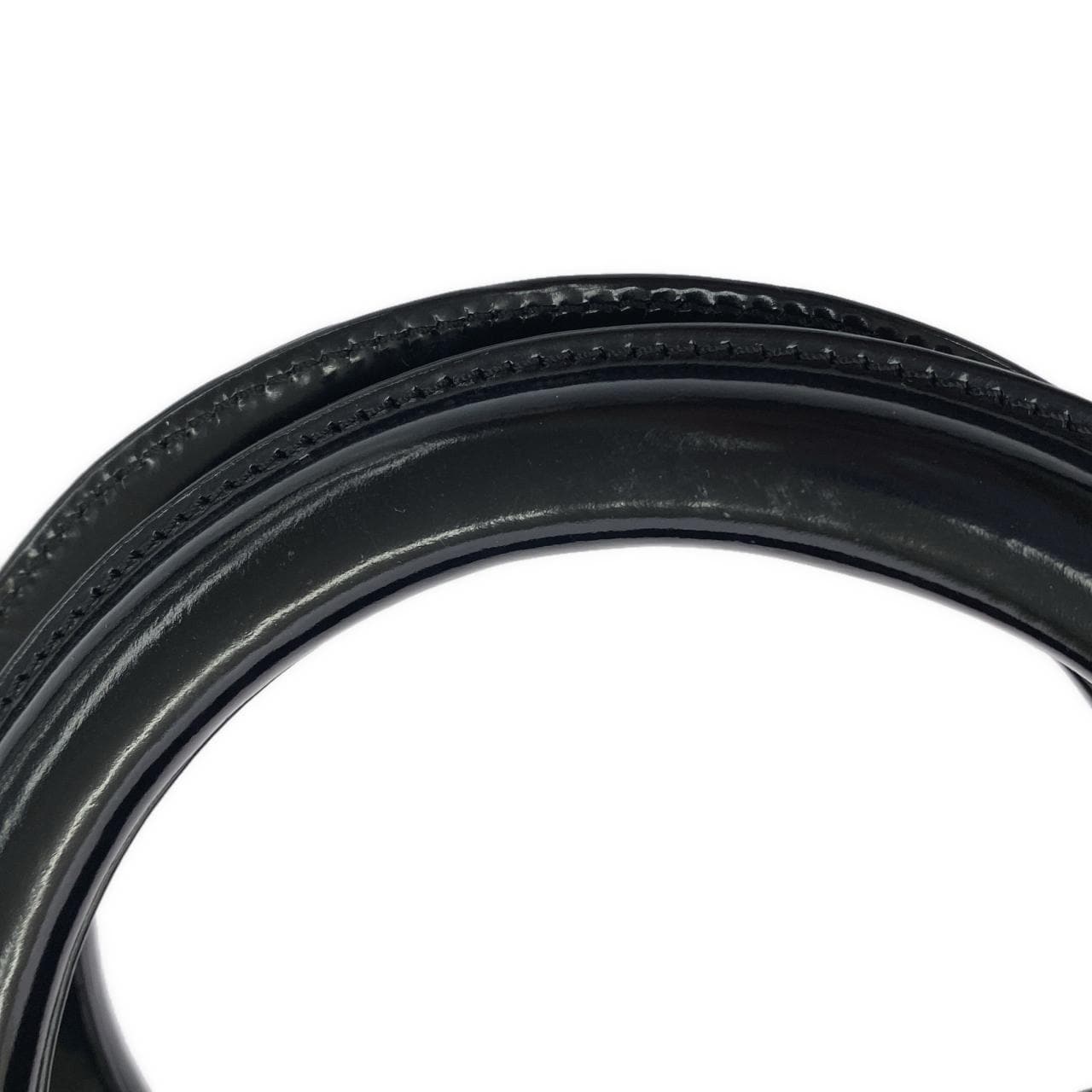 DIOR Lady Dior Handbag Leather Black Leather - Thumbnail 6