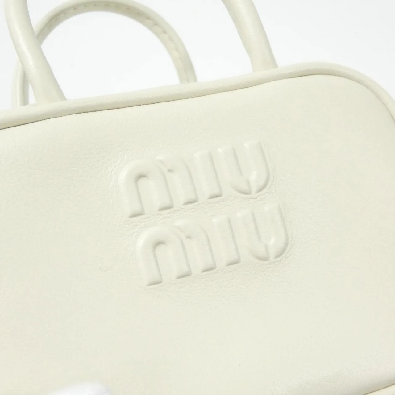 MIU MIU 5NR036 Key Case Black Rank A - Thumbnail 4