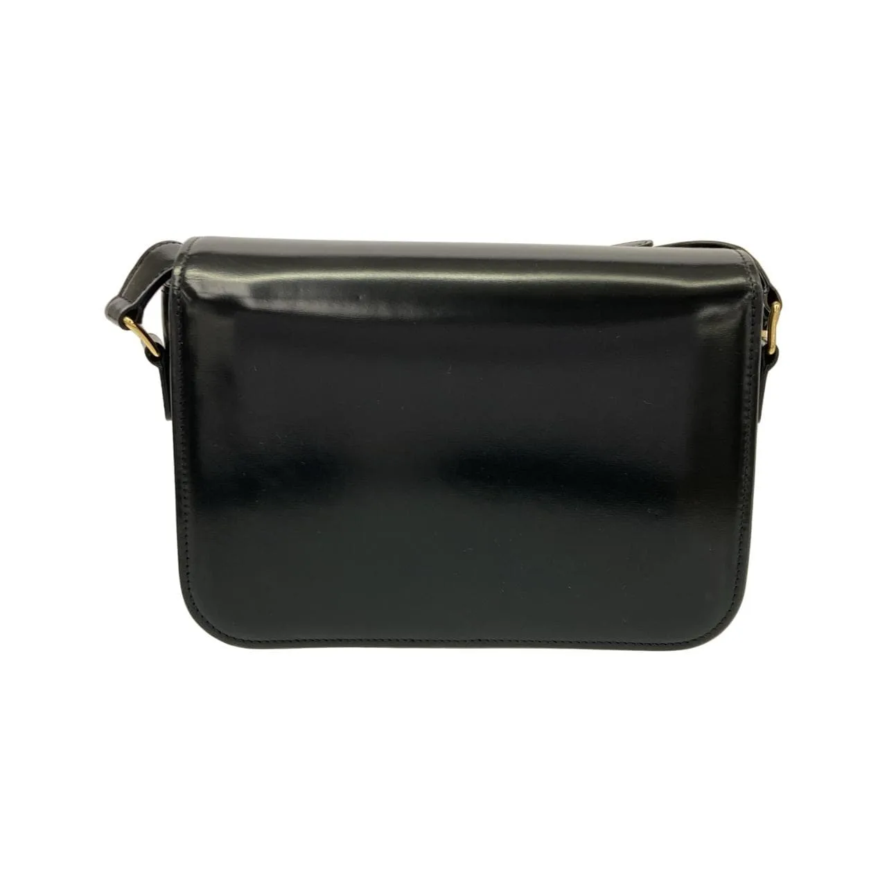 CELINE Triomphe 187363BF4 Shoulder 黑色 中古品A - 縮圖 2