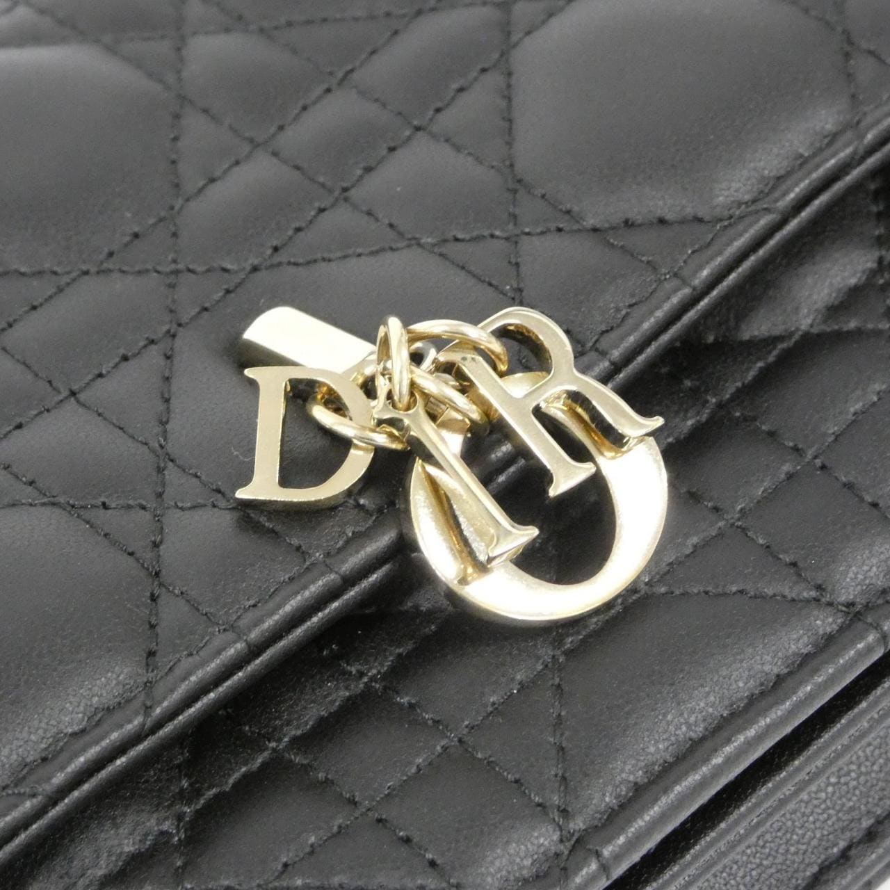 DIOR S0980ONMJ Bag Lambskin Black Lambskin - Thumbnail 5