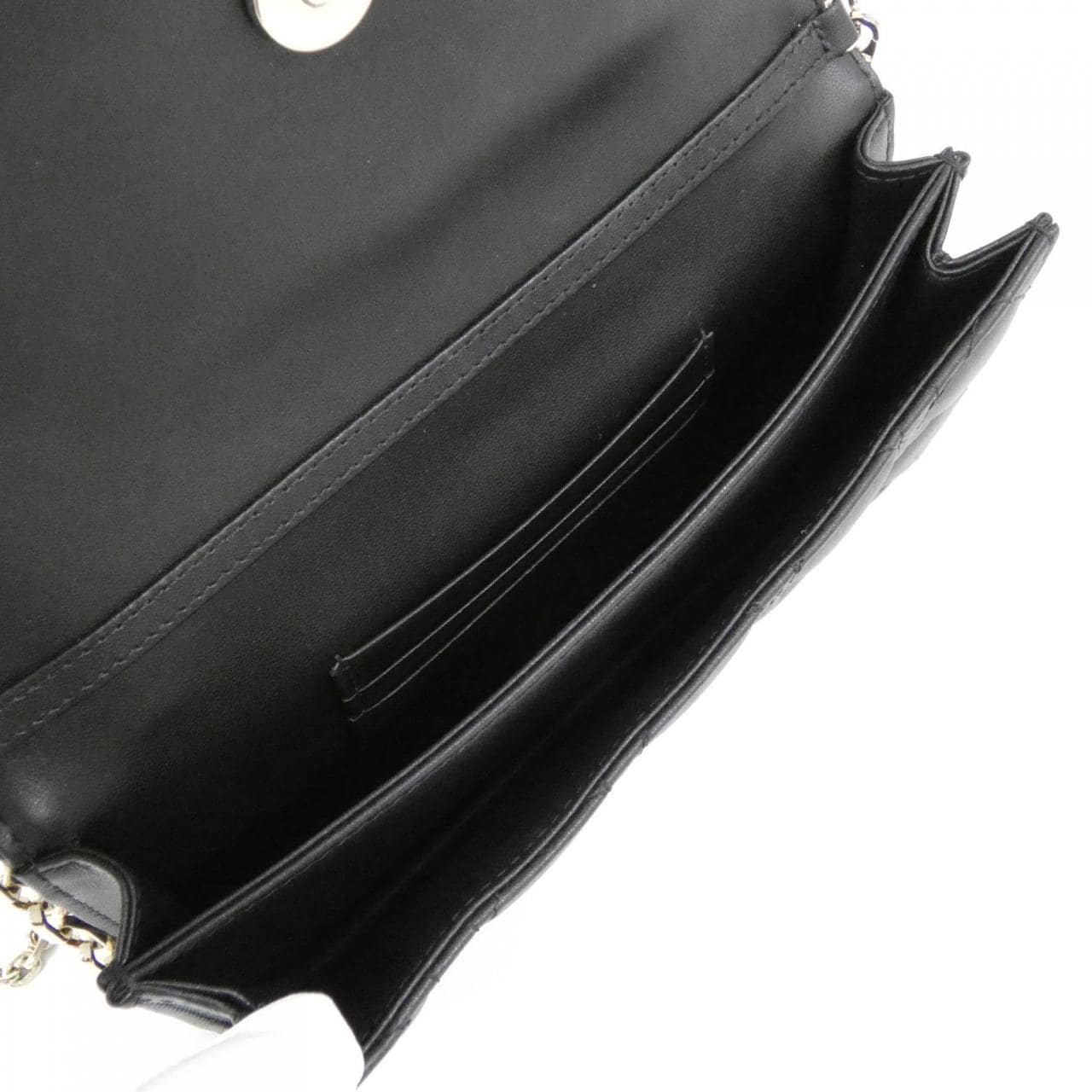 DIOR S0980ONMJ Bag Lambskin Black Lambskin - Thumbnail 7