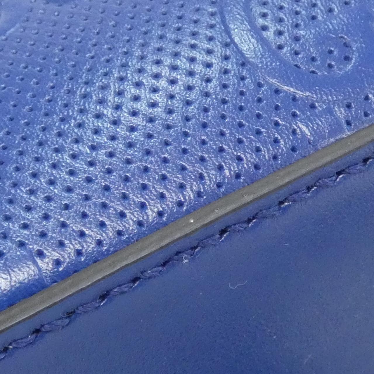 GUCCI 700431 1W3CN Shoulder Bag Leather 黑色 皮革 中古品A - 縮圖 5