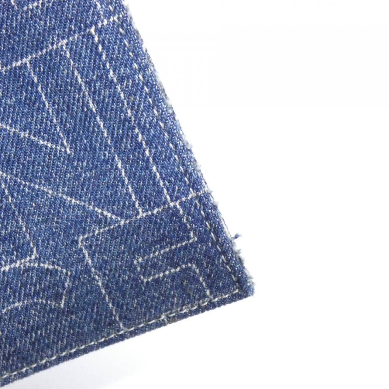 CELINE 195572ERE Bag Denim 黑色 牛仔布 中古品A - 縮圖 8