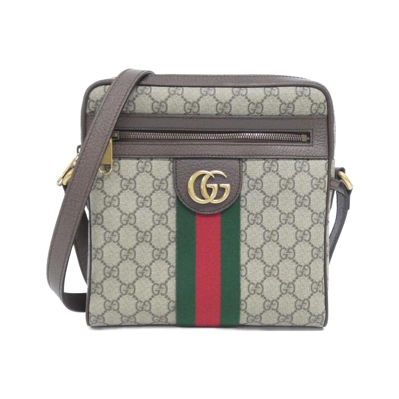 GUCCI Ophidia 547926 96IWT Shoulder Bag Canvas Black