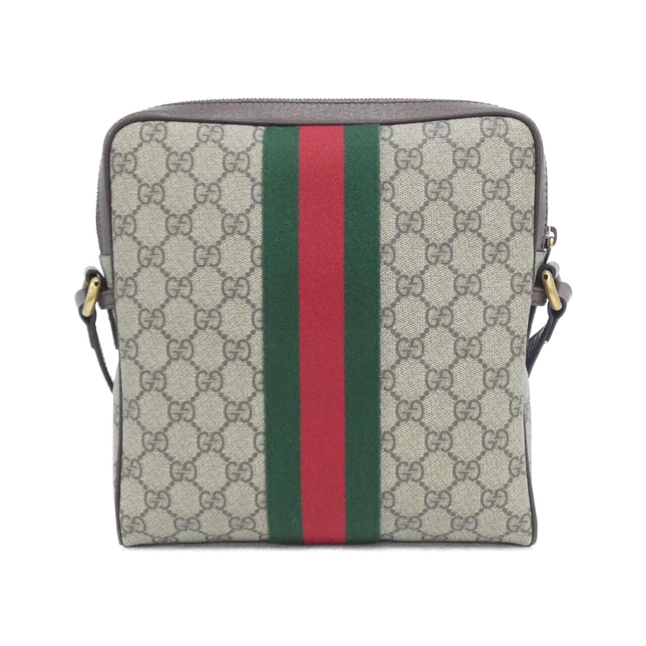 GUCCI Ophidia 547926 96IWT Shoulder Bag Canvas 黑色 帆布 中古品A - 縮圖 2