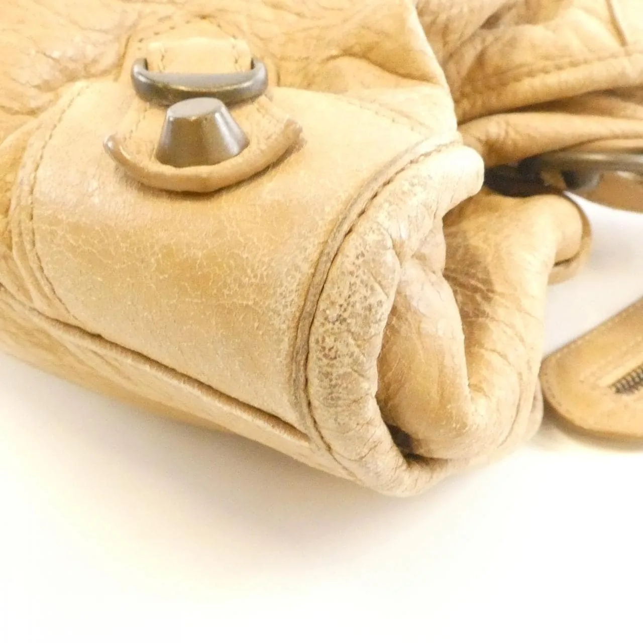 BALENCIAGA Le City 115748 D94JT Handbag Lambskin Black Lambskin - Thumbnail 3