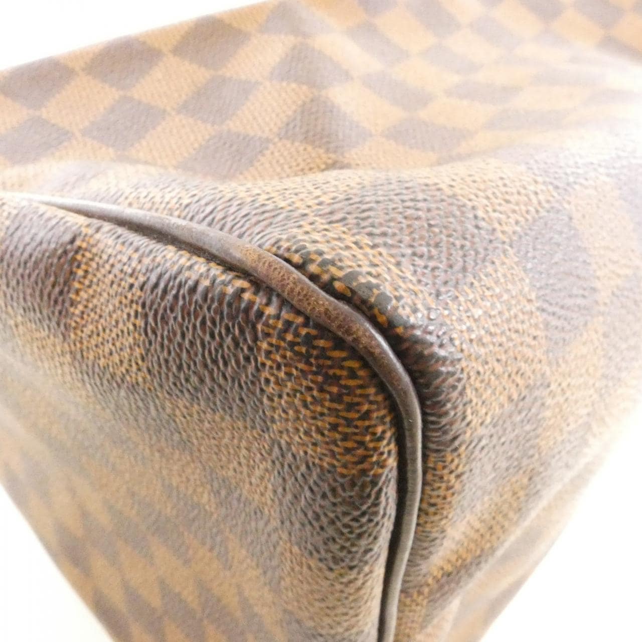 LOUIS VUITTON Speedy N41531 Boston Bag Damier 黑色 Damier 中古品B - 縮圖 2