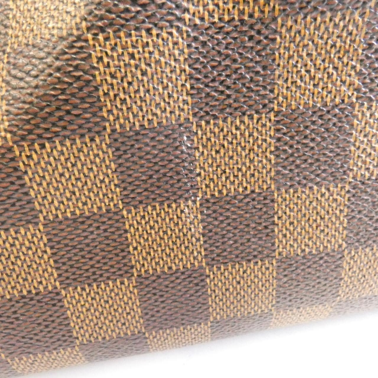 LOUIS VUITTON Speedy N41531 Boston Bag Damier 黑色 Damier 中古品B - 縮圖 4