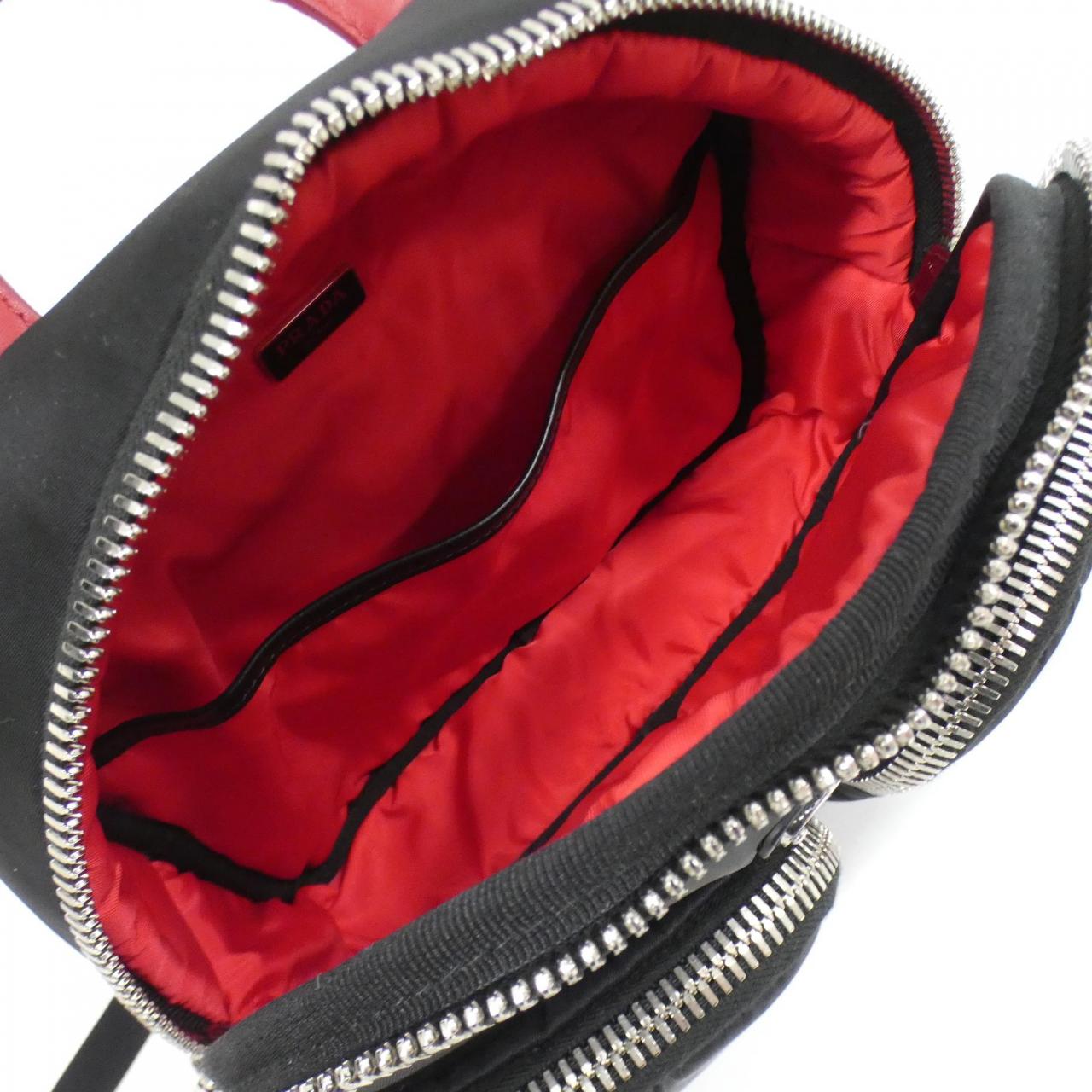 PRADA 1BZ049 Backpack Black - Thumbnail 7